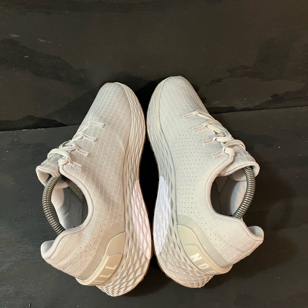 Nobull All Day Ripstop Runner Mens Size 9.5 Running Training Shoe Light Gray Gum - Picture 5 of 8